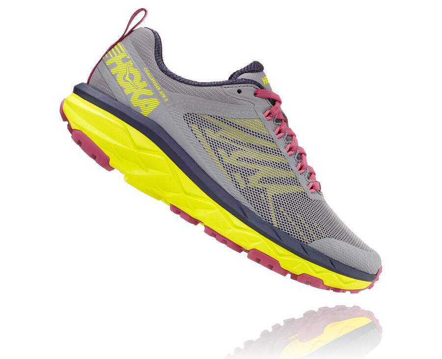 Hoka One One Trainers Womens Grey - Challenger ATR 5 - 92568QAOX